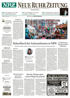 Cover of Neue Rhein Zeitung (Oberhausen)