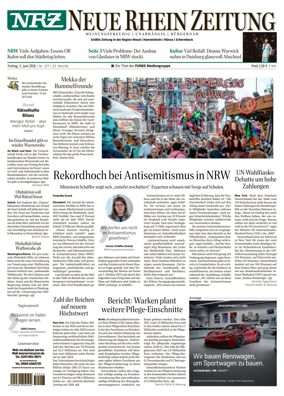Cover of Neue Rhein Zeitung (Wesel)