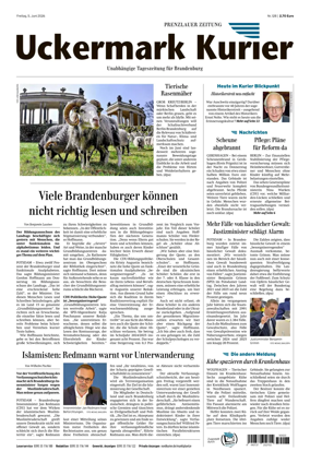 Cover of Prenzlauer Zeitung