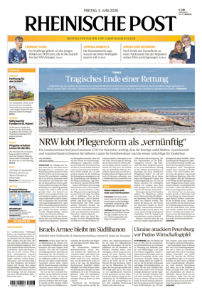 Cover of Rheinische Post Krefeld Kempen