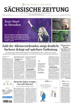 Cover of Sachsische Zeitung (Rodertal)