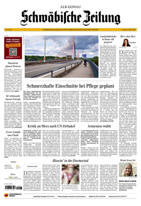 Cover of Schwabische Zeitung (Alb-Donau)