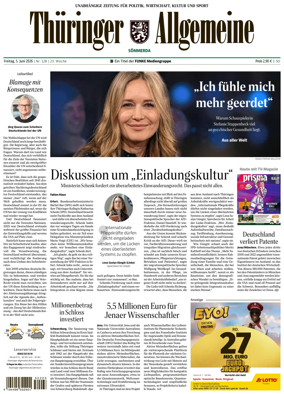 Cover of Thuringer Allgemeine (Sommerda)