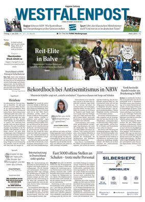 Cover of Westfalenpost (Hagen Hohenlimburg)