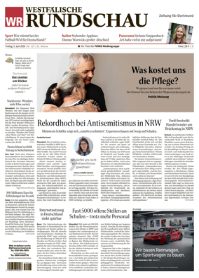 Cover of Westfalische Rundschau (Dortmund-Sud II)
