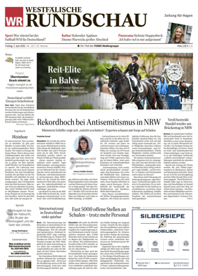 Cover of Westfalische Rundschau (Hagen Hohenlimburg)