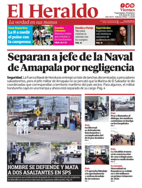 Cover of Diario El Heraldo