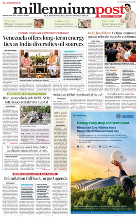Cover of Millennium Post