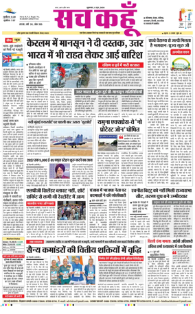 Cover of Sach Kahoon Haryana
