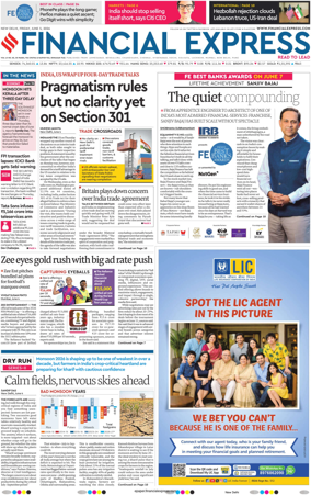 Cover of The Financial Express