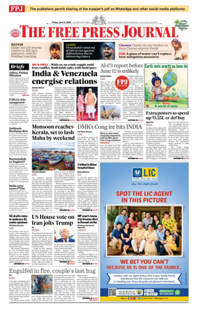 Cover of The Free Press Journal