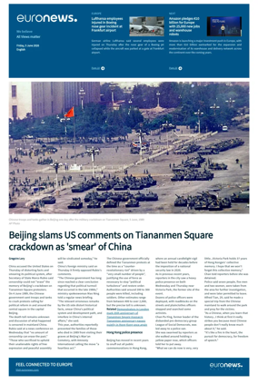 Cover of EuroNews (English Edition)