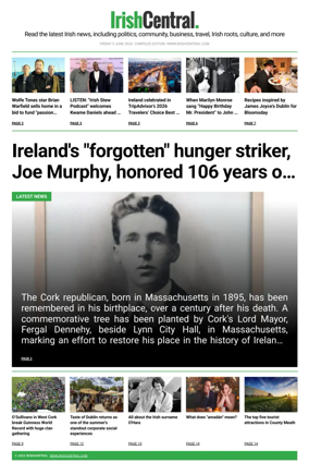 Cover of Irish Central