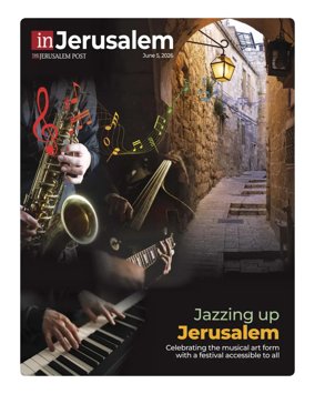 Cover of The Jerusalem Post In Jerusalem