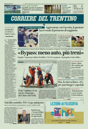 Cover of Corriere del Trentino