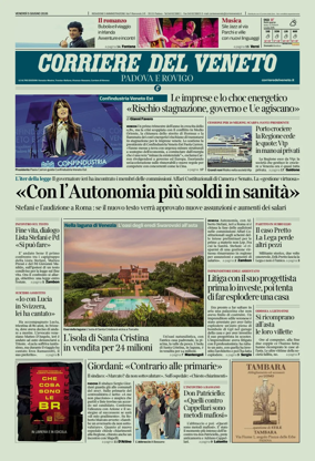Cover of Corriere del Veneto (Padova e Rovigo)