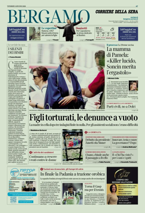 Cover of Corriere della Sera (Bergamo)