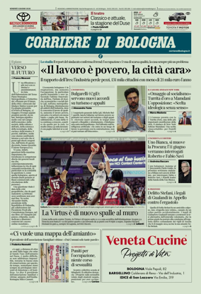 Cover of Corriere di Bologna