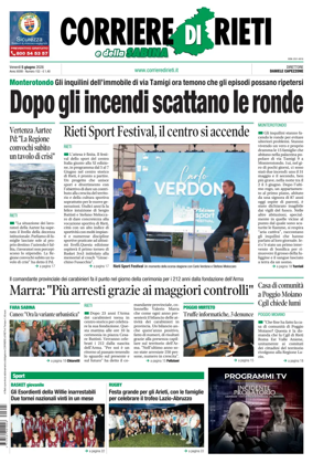 Cover of Corriere di Rieti
