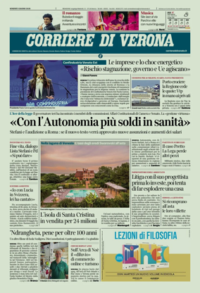 Cover of Corriere di Verona