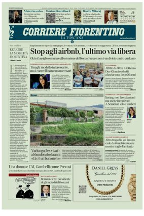 Cover of Corriere Fiorentino