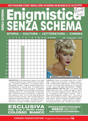 Cover of Enigmistica Senza Schema