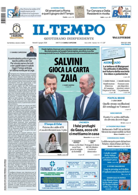 Cover of Il Tempo (Nazionale)