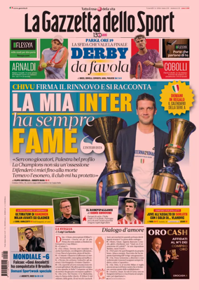 Cover of La Gazzetta dello Sport - Napoli