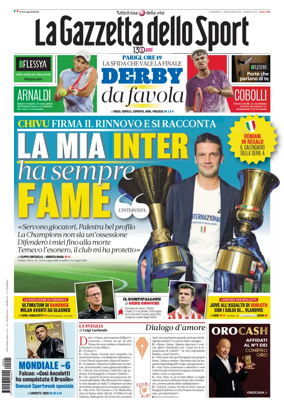Cover of La Gazzetta dello Sport - Roma