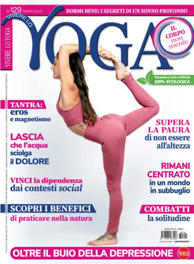 Cover of Vivere lo Yoga