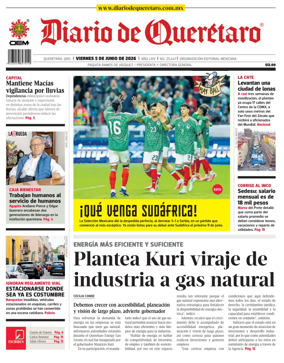 Cover of Diario de Queretaro