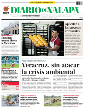 Cover of Diario de Xalapa