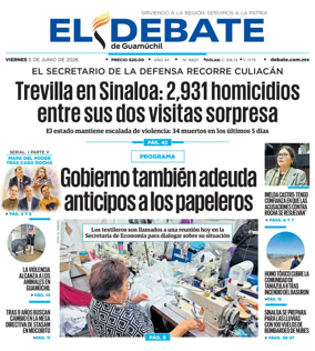 Cover of El Debate de Guamuchil