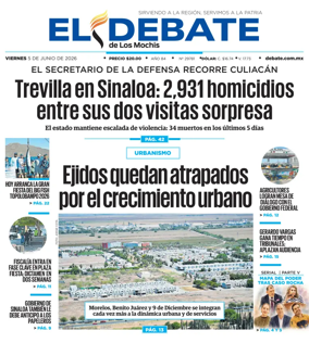 Cover of El Debate de Los Mochis