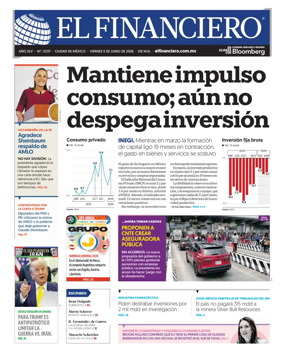 Cover of El Financiero