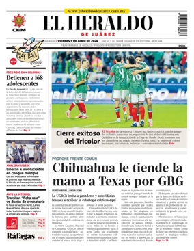 Cover of El Heraldo de Juarez