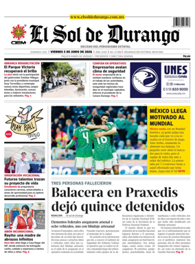 Cover of El Sol de Durango