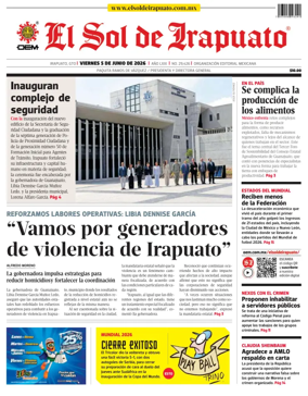 Cover of El Sol de Irapuato