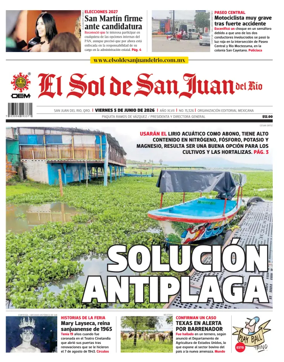 Cover of El Sol de San Juan del Rio