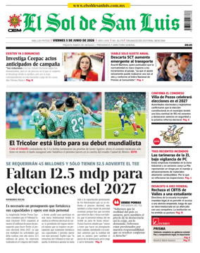 Cover of El Sol de San Luis Potosi
