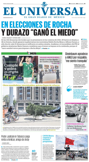 Cover of El Universal