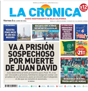 Cover of La Cronica