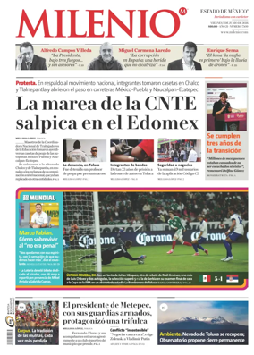 Cover of Milenio Edo de Mexico