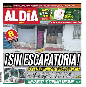 Cover of Periodico Al Dia (Leon)