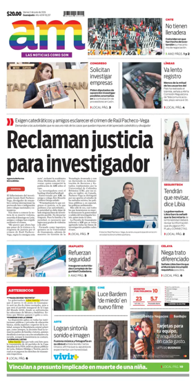 Cover of Periodico AM (Leon)