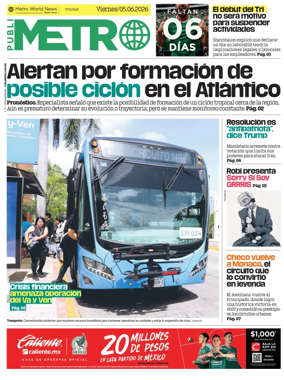 Cover of Publimetro Merida