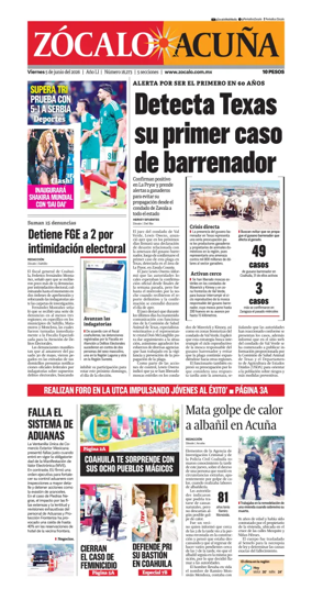 Cover of Zocalo Acuna