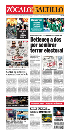 Cover of Zocalo Saltillo