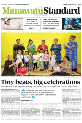 Cover of Manawatu Standard