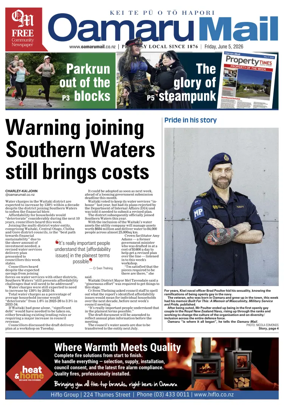 Cover of The Oamaru Mail